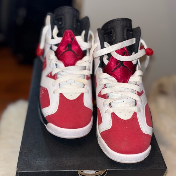 Air Jordan 6 Retro GS 'Carmine' - Picture 3 of 3